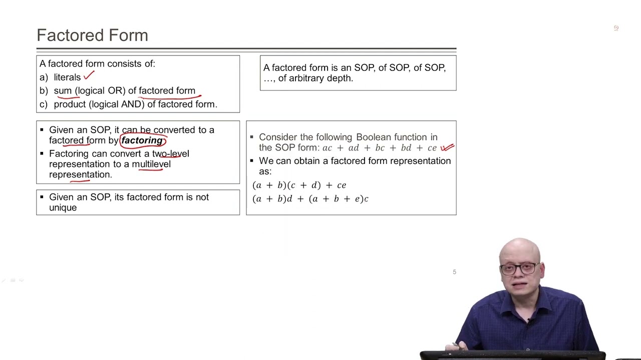 Logic Optimization: Part II