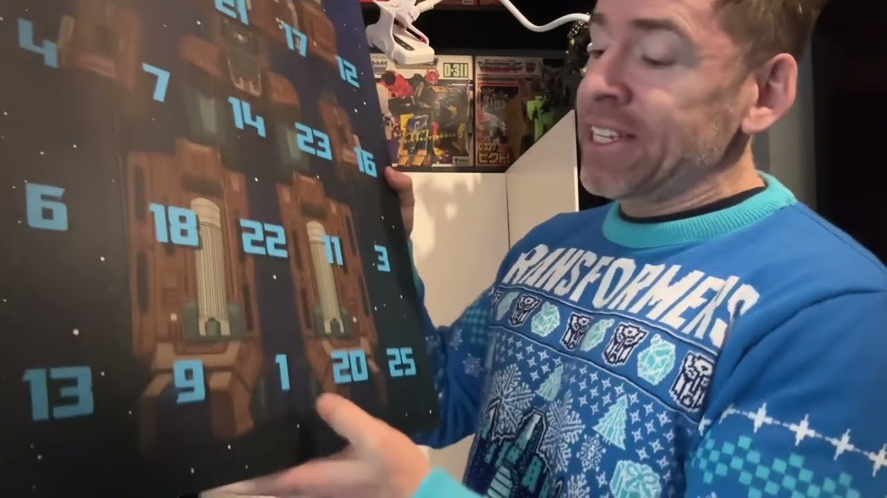 Трансформеры: обратный отсчёт до Рождества в официальном магазине и с ребятами. Открытие и сборка...