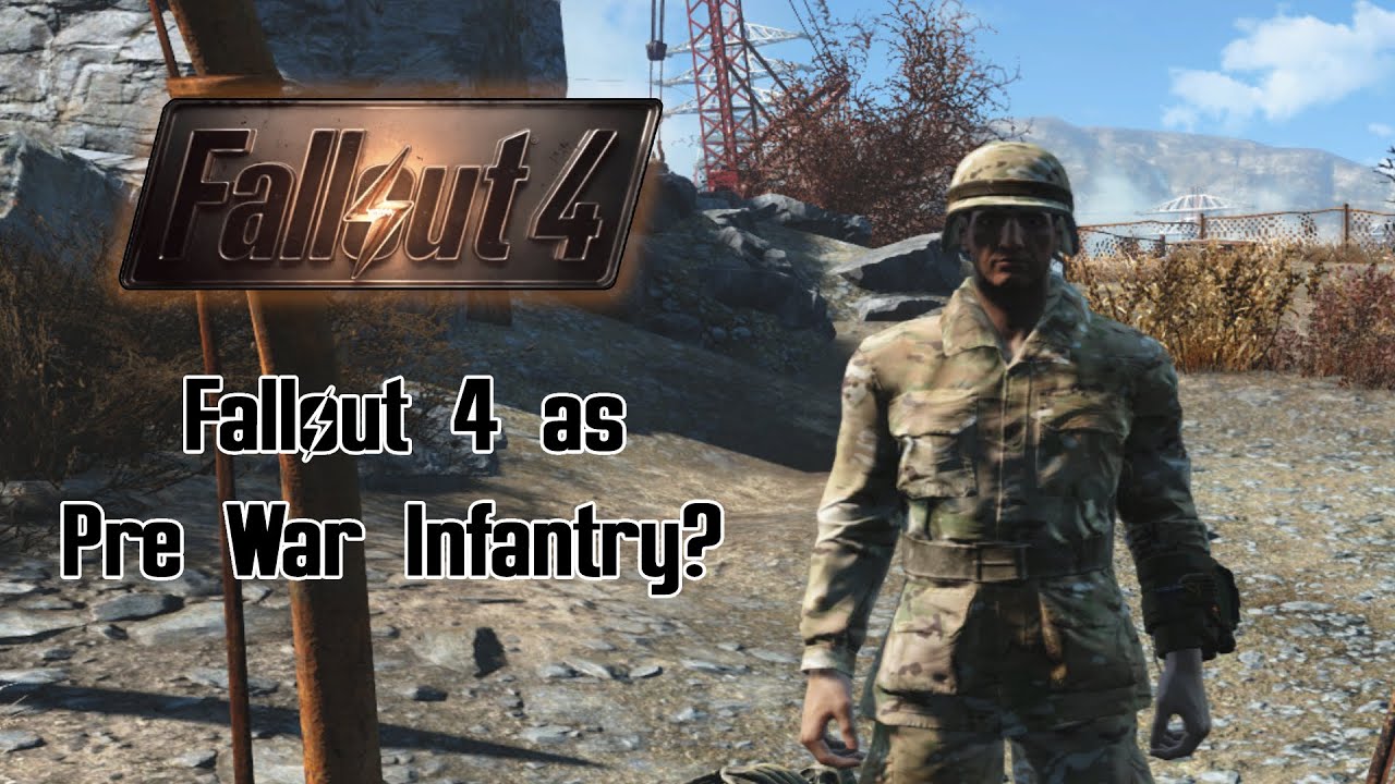 Сможете ли вы пройти Fallout 4, играя за довоенную пехоту?