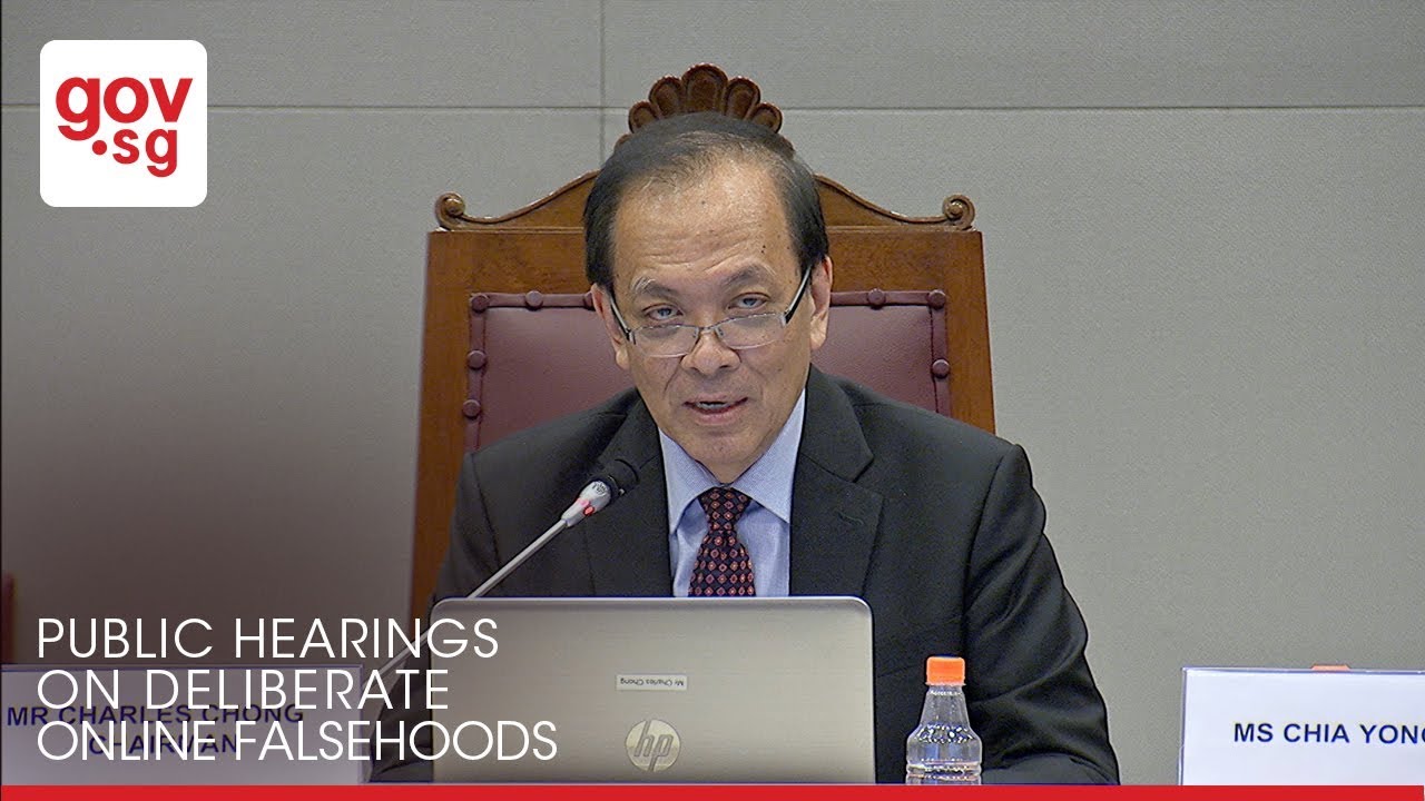 Closing remarks by Chairman Charles Chong