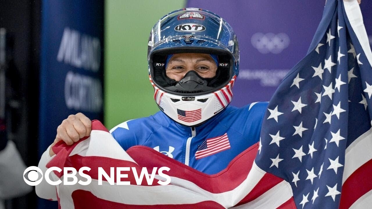 U.S. bobsledder Elana Meyers Taylor makes history, wins first gold medal