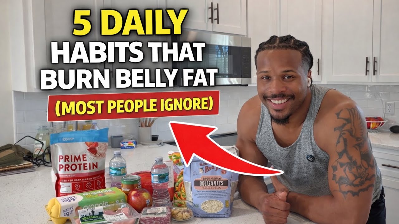 5 Daily Habits That Burn Belly Fat (Simple & Effective)