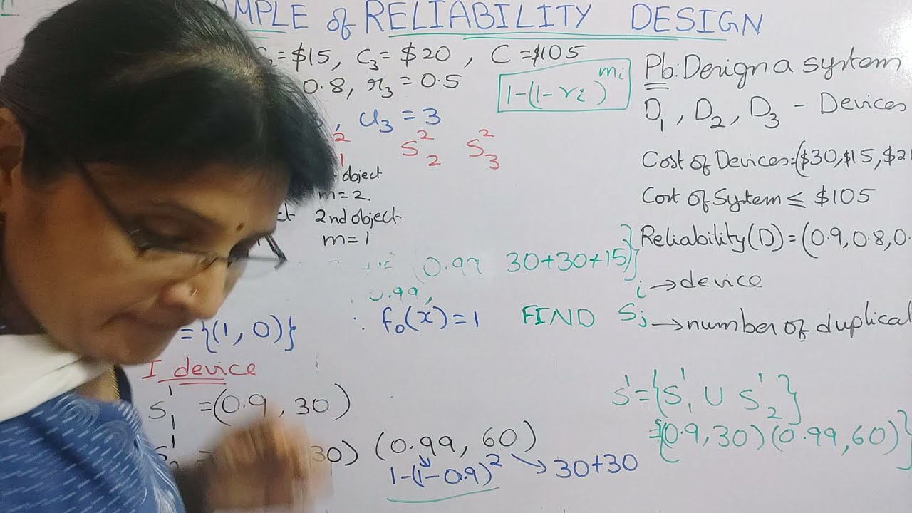 Dynamic Programming Reliability Design Example