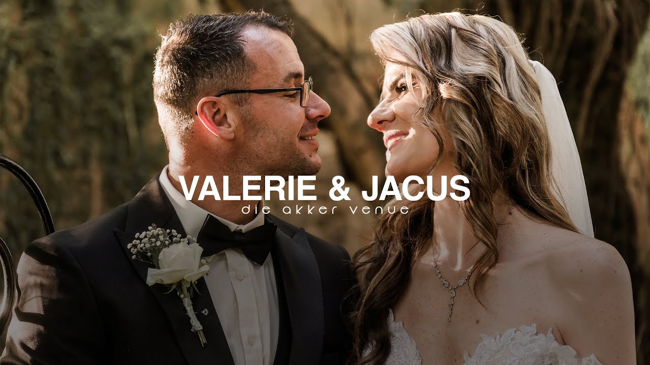 Valerie & Jacus' intimate wedding video at Die Akker wedding venue