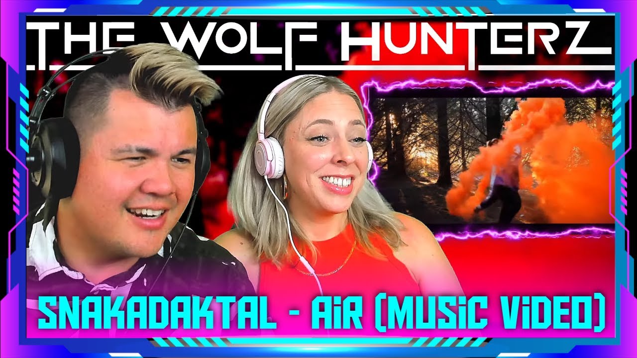 First time hearing Snakadaktal - Air (Official Clip) | THE WOLF HUNTERZ Jon and Dolly