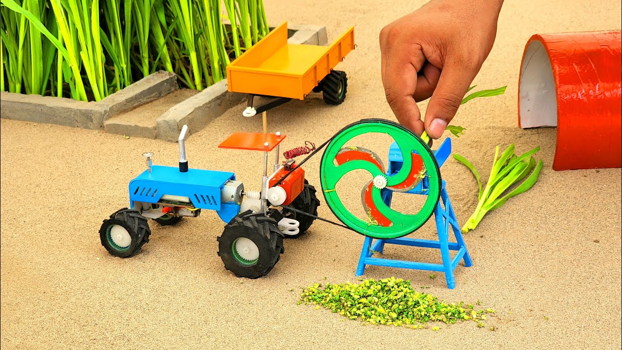 Top the most creatives science projects part #1 topland | Sunfarming ! DIY mini chaff cutter machine