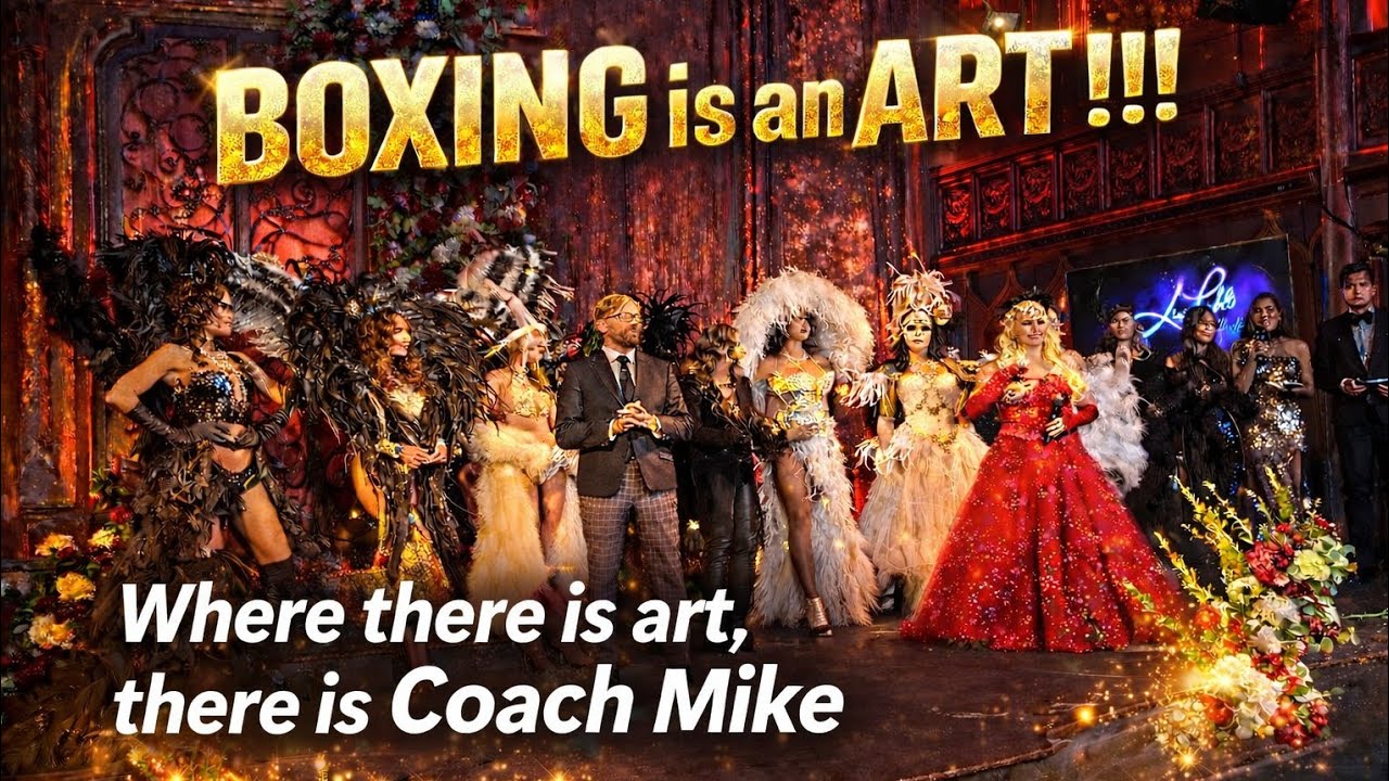 BOXING is an ART!!! For Coach Mike, it's an art not only in the ring! FASHION GALA SHOW in New York!