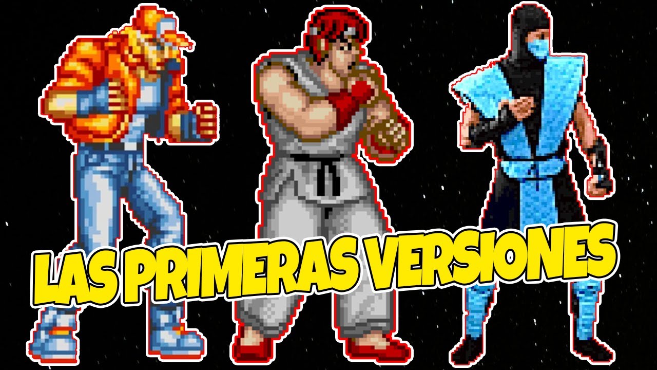 LAS PRIMERAS VERSIONES DE LOS JUEGOS DE PELEA