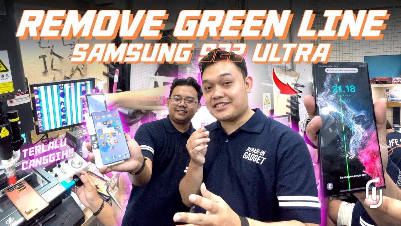 Repair Green Line S22 Ultra