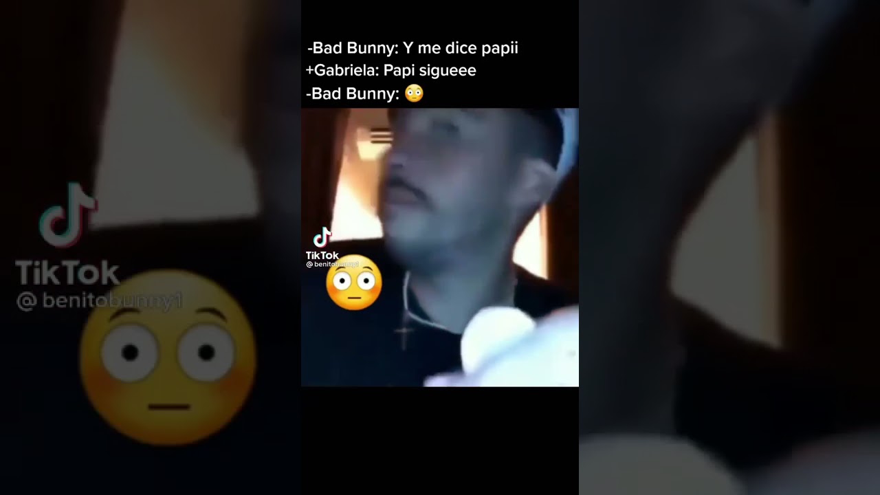 En vivo de Bad Bunny con Gabriela