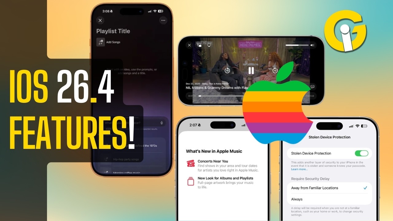 Apple Dropped iOS 26.4 With Exciting New Features!