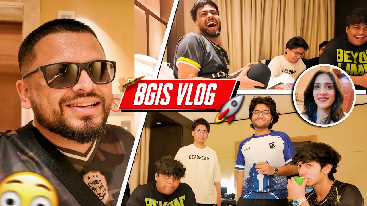 A Decent Day for Team iQOOSouL 🚀 | BGIS FINALS DAY 1 VLOG