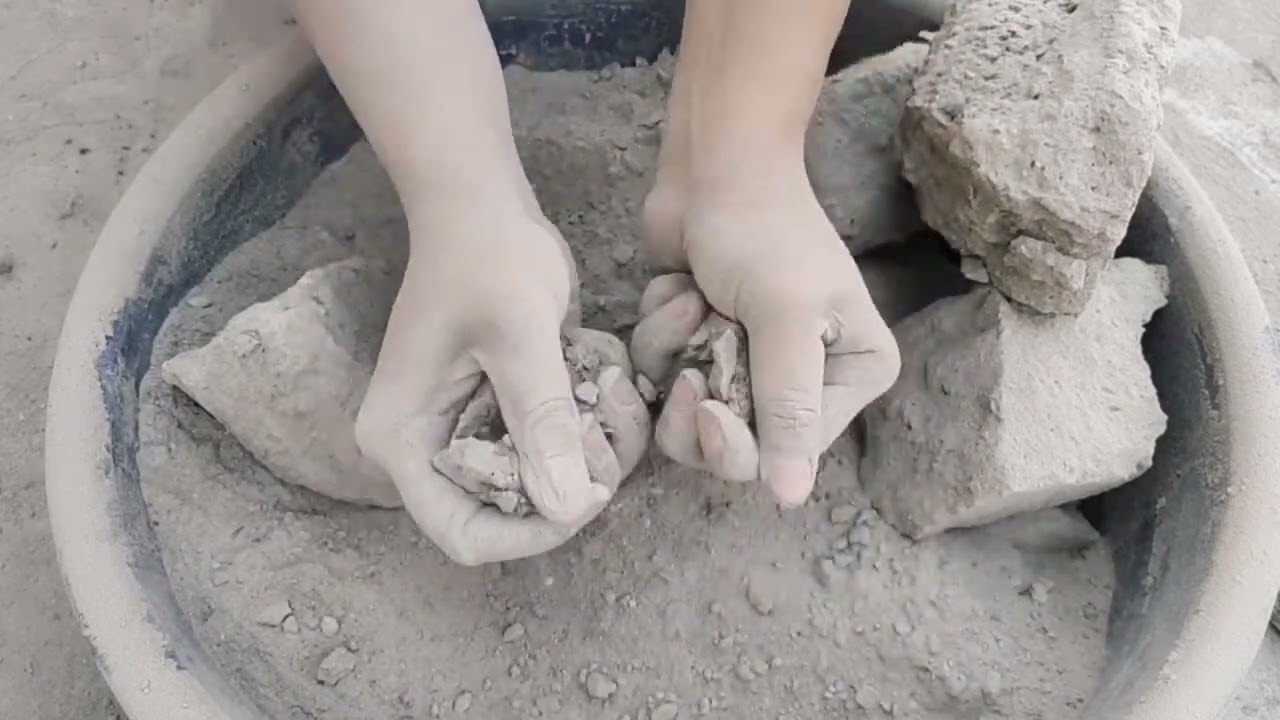 Asmr - dusty 🌪️ mini chunks full dry Crumbling