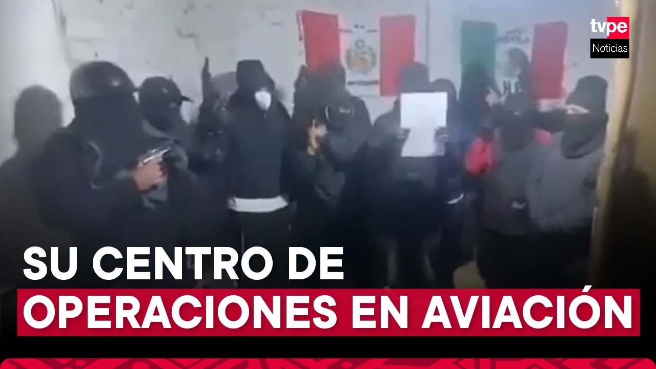 Así capturaron a Los Mexicanos, banda detrás de extorsiones contra comerciantes de Gamarra