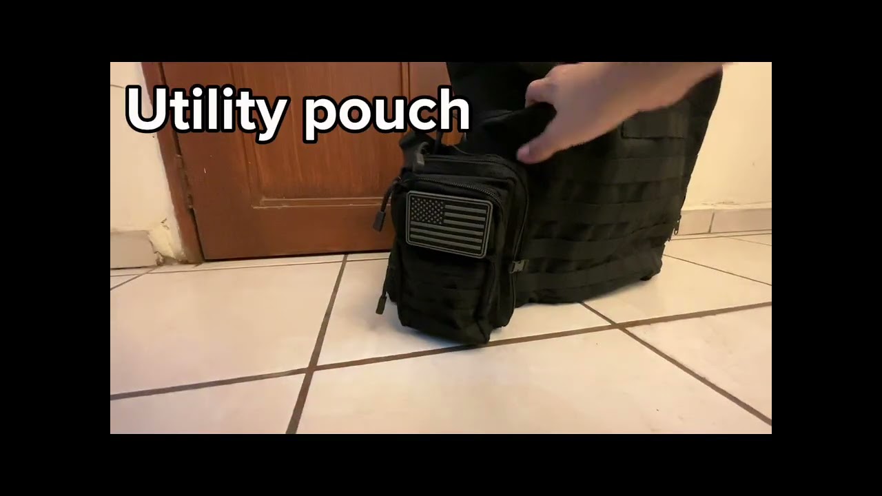 Portaplacas para airsoft y sus partes