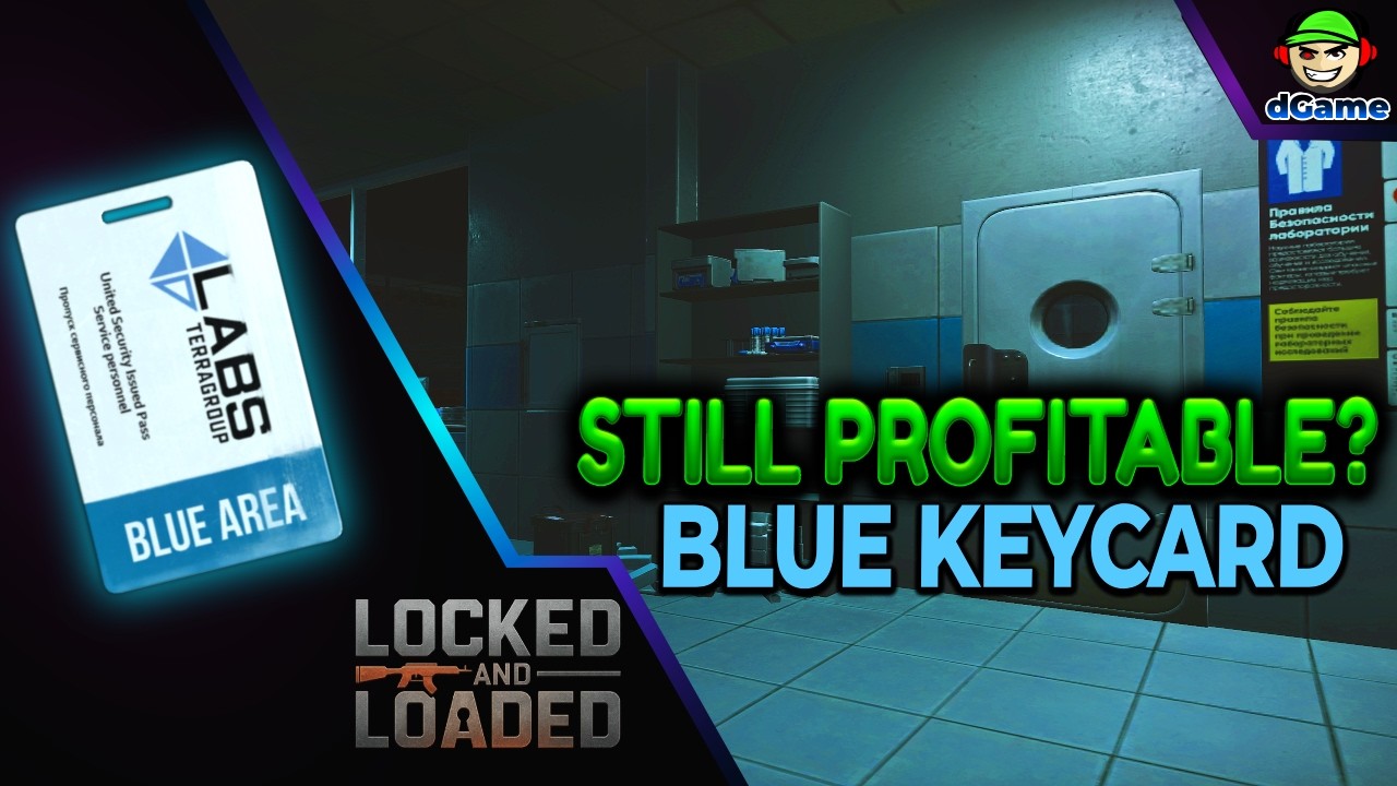 Can You ACTUALLY Profit with Blue Keycard in Tarkov 1.0?
