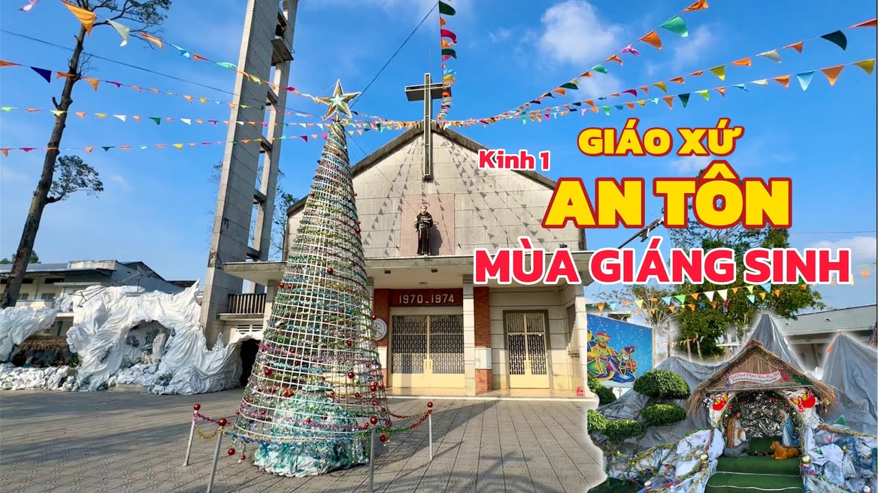 KHÓ TIN! Làng Người Bắc 54 Kinh 1 – Giáo Xứ An Tôn Mùa Giáng Sinh Quá Đẹp!
