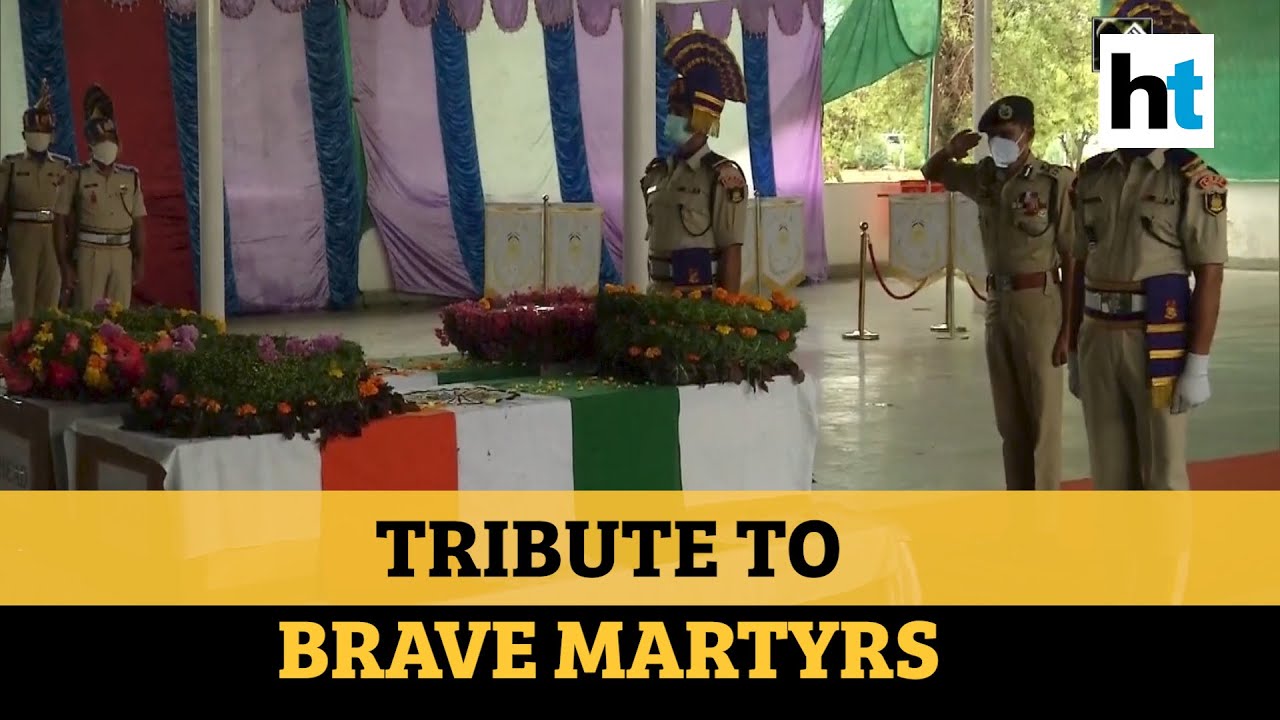Baramulla attack: Wreath laying ceremony of slain CRPF jawans held in J&K