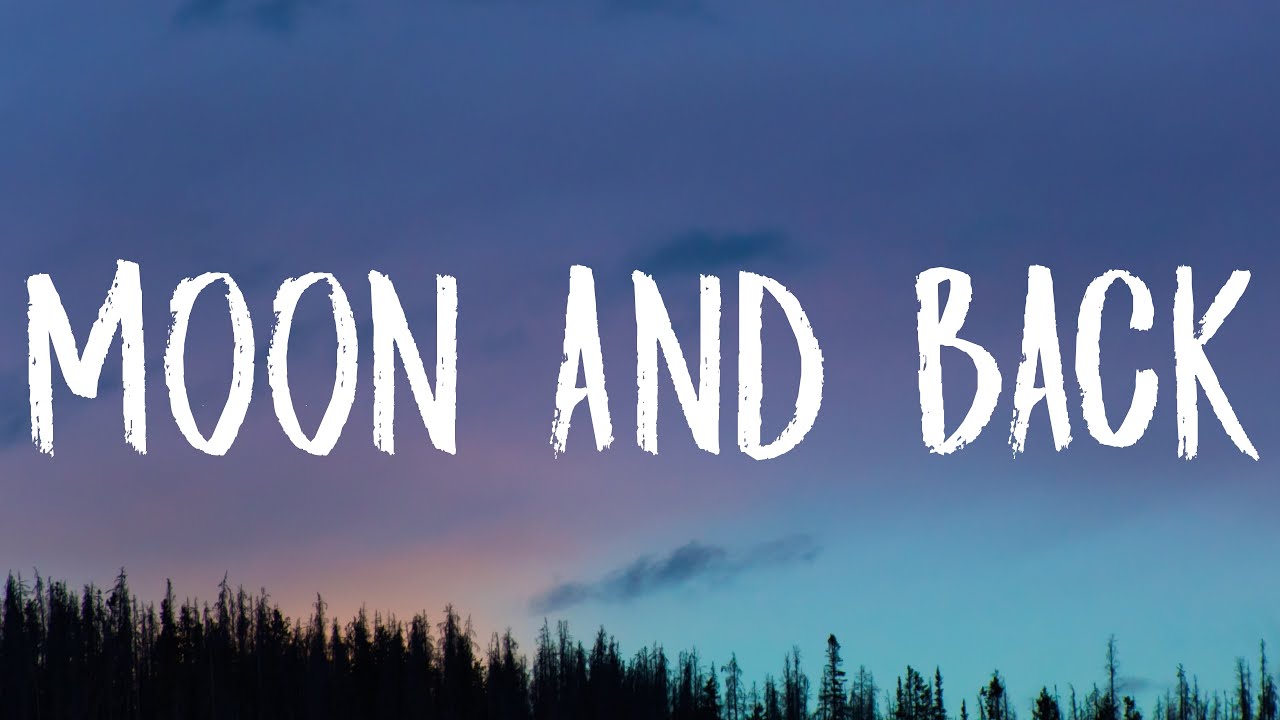 JVKE - moon and back (Lyrics)