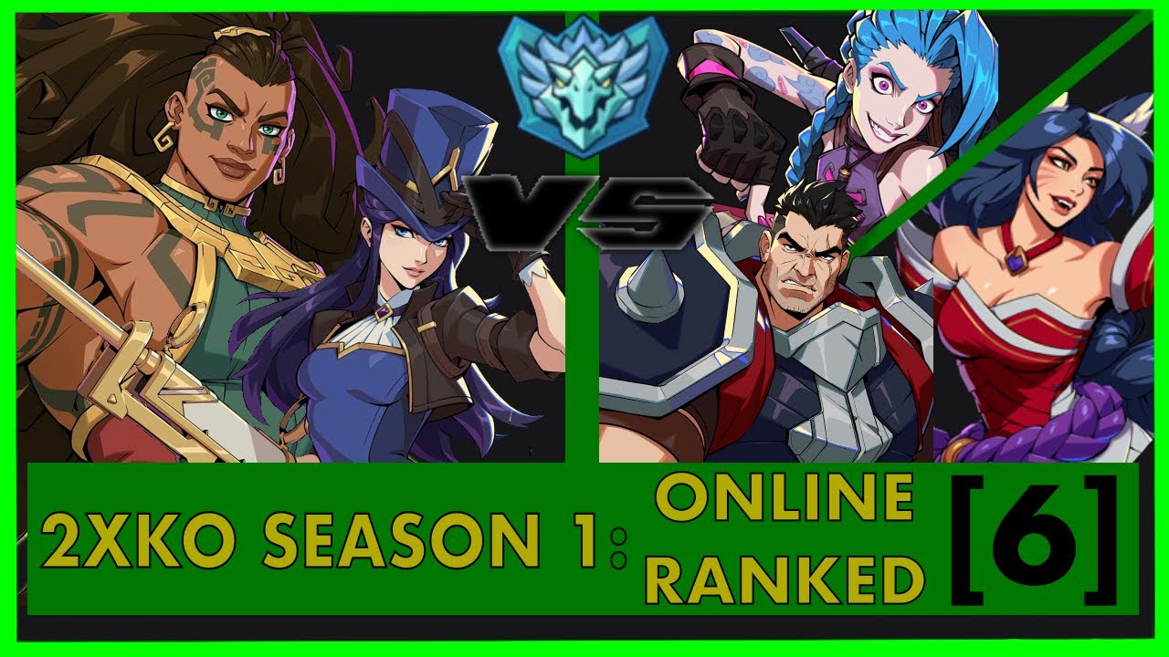 2XKO (Season 1) - Platinum Ranked Matches - Caitlyn/Illaoi [6]