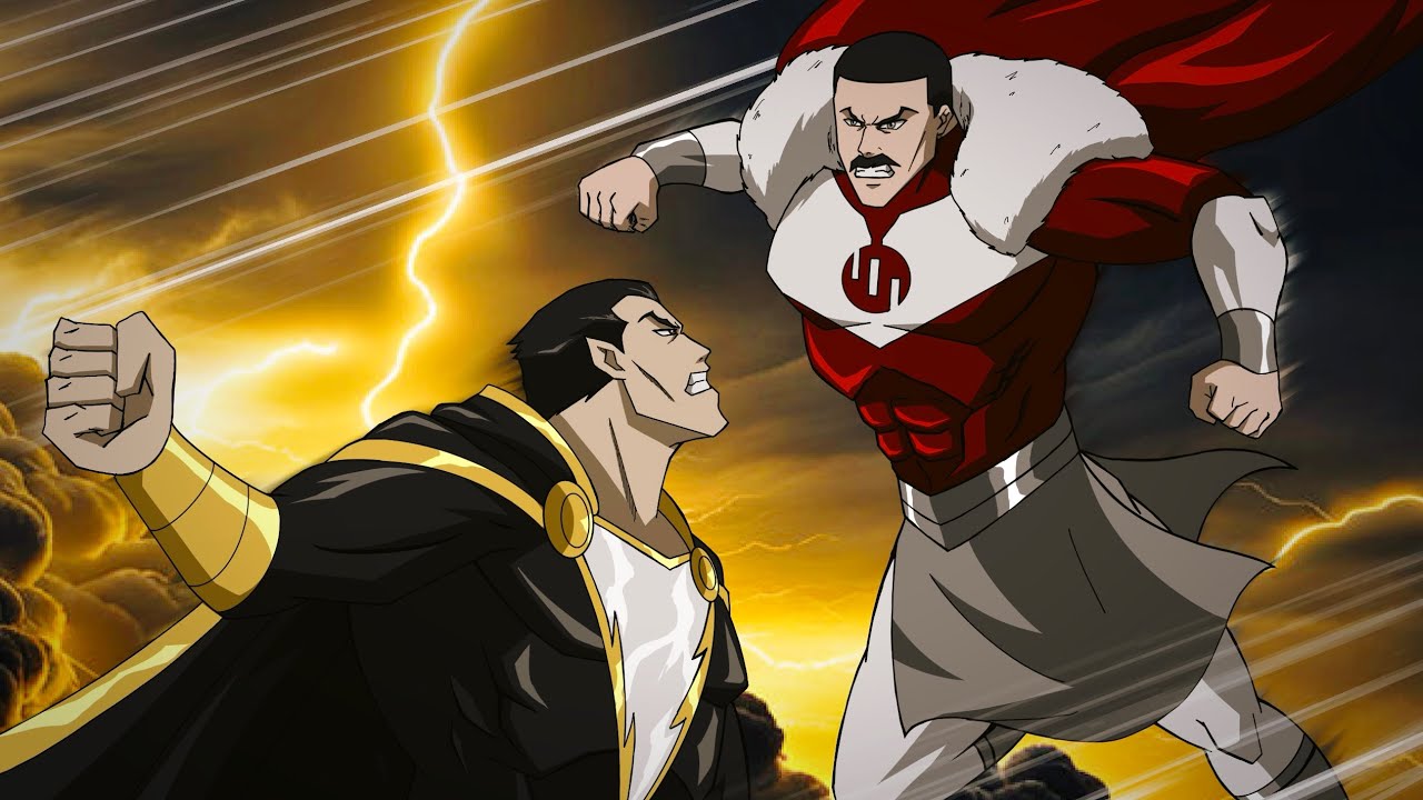 BLACK ADAM vs. GRAND REGENT THRAGG - Full Animation