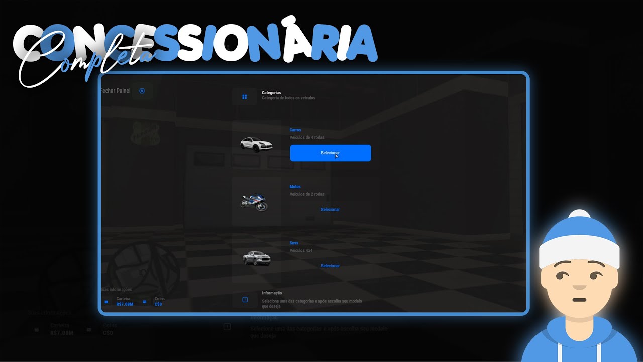 SISTEMA DE CONCESSIONARIA COMPLETA COM /MODS+HAND PARA MTA RP FREE