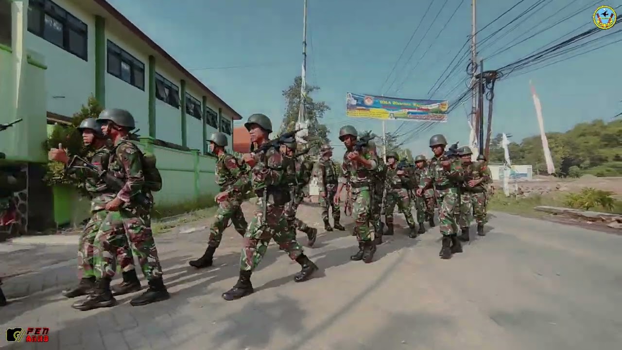 HANMARS PRAJURIT BATALYON ARHANUD 8/MARAWACA BHUANA CAKTI