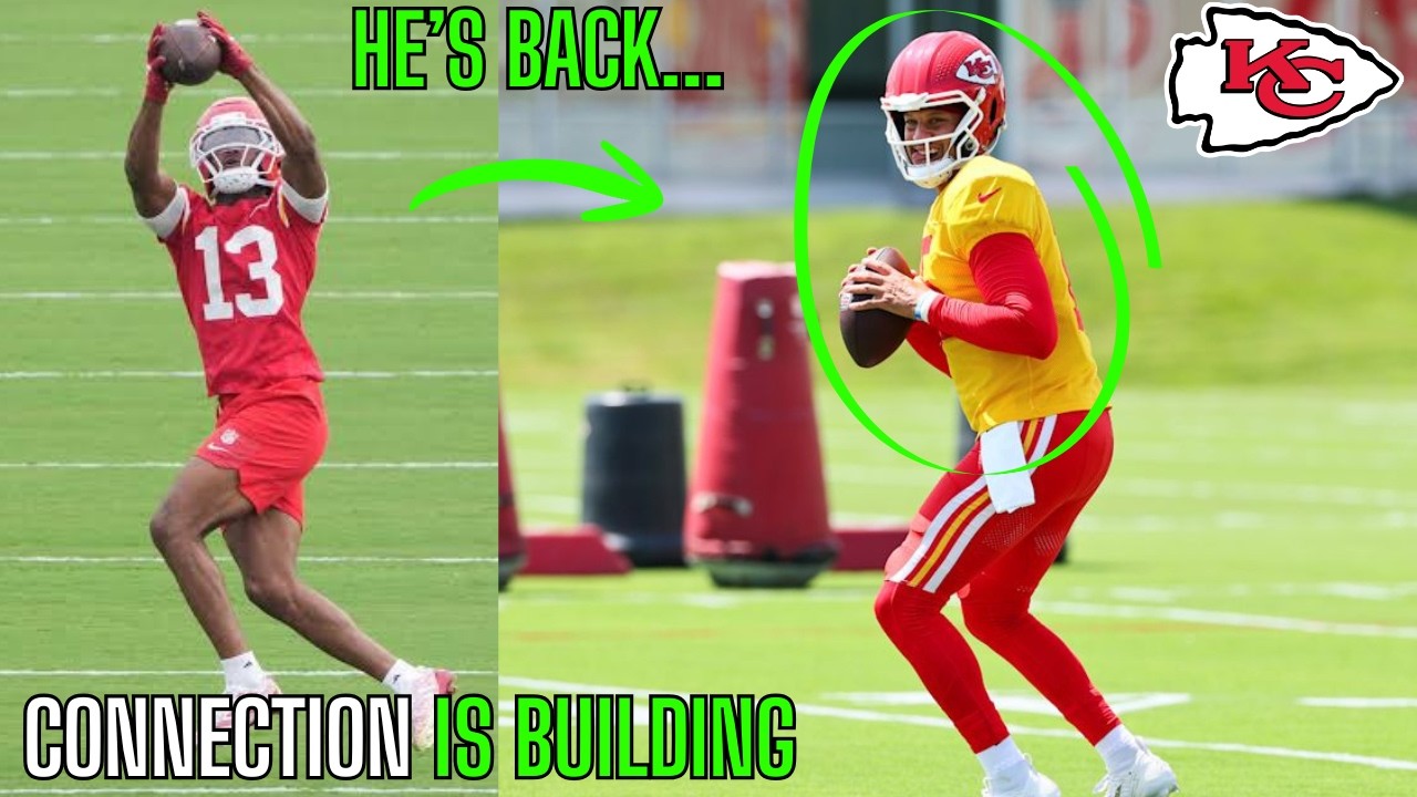 The PATRICK MAHOMES CYRUS ALLEN Connection Is BACK At Chiefs Training Camp... | Day 9 Highlights |