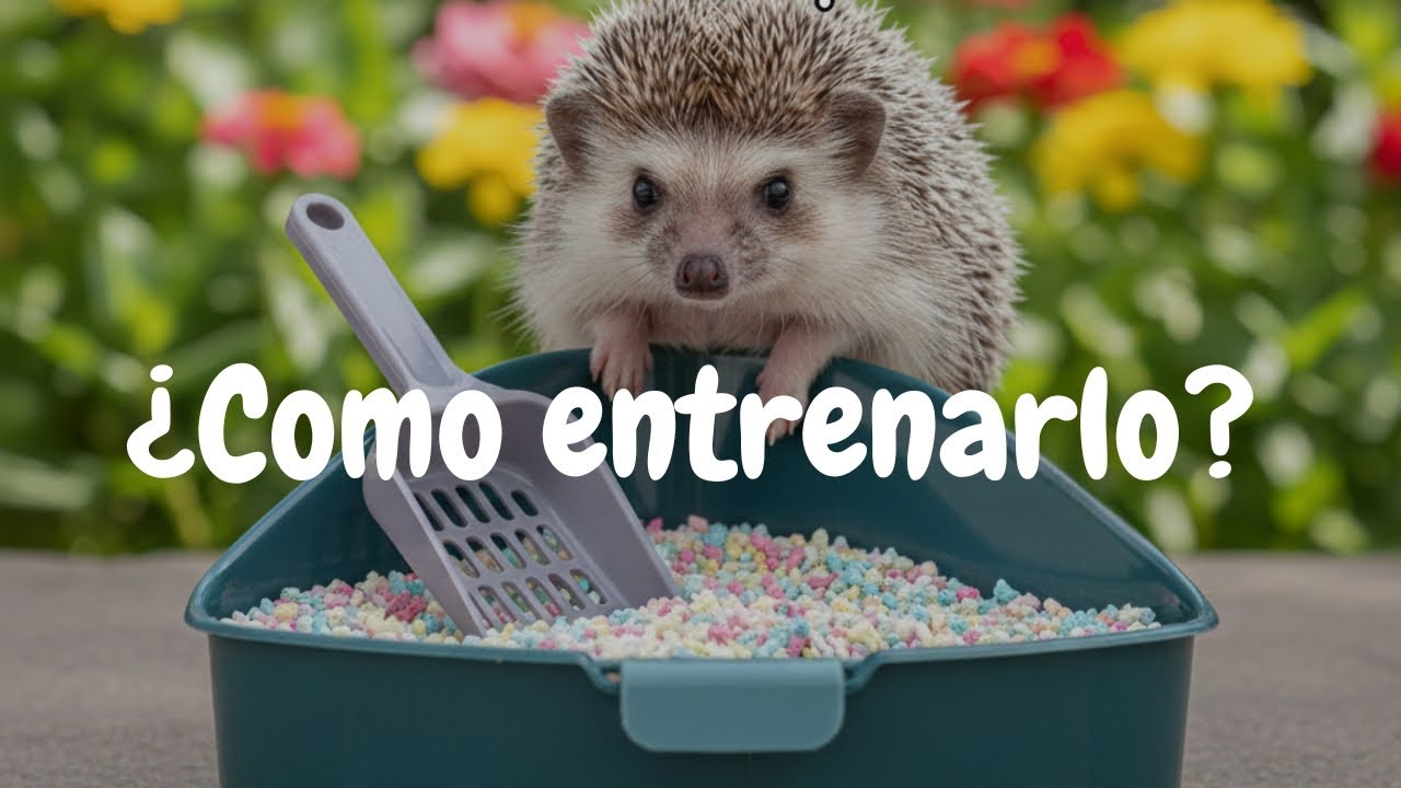 ¿Como entrenarlo para hacer del baño en un lugar?| Erizoo México | Venta de Erizos  en México