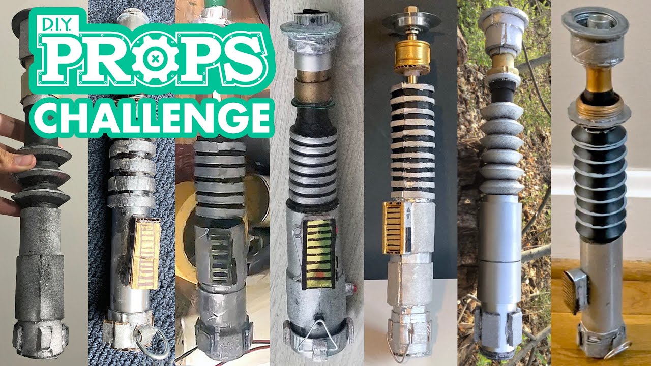 DIY Prop Challenge | COMPLETED LIGHTSABERS