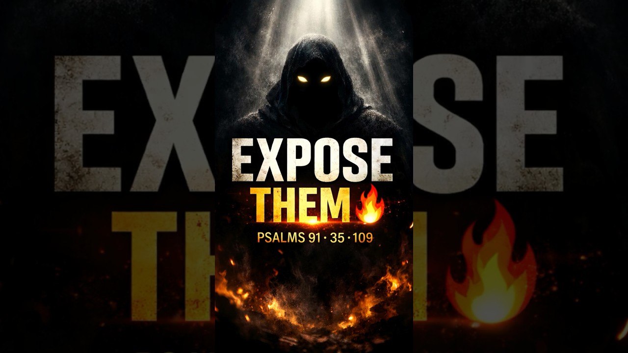 PSALM 91 • 35 • 109 | EXPOSE Hidden Enemies & Fake Friends | Dangerous Warfare Prayer