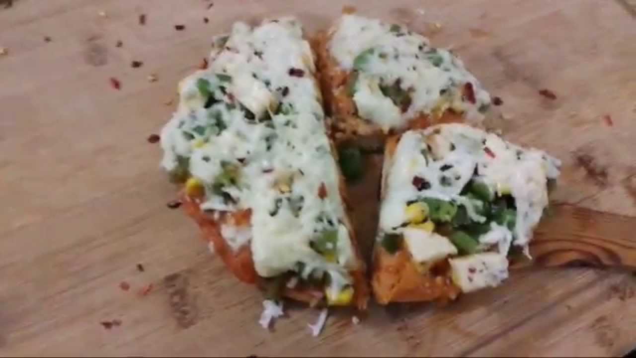 Indian Jain Pizza|Vegetarian Pizza Recipe|Only By Flavours!