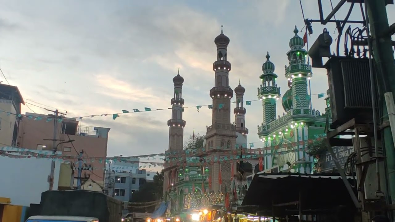 Mosques and Minarets of Cottonpet Bangalore