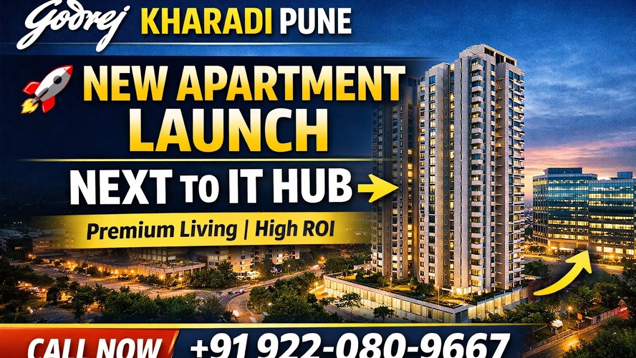 Godrej Kharadi Pune New Launch 😱 Luxury Homes Next to IT Park | Price Inside | Apartment in pune 