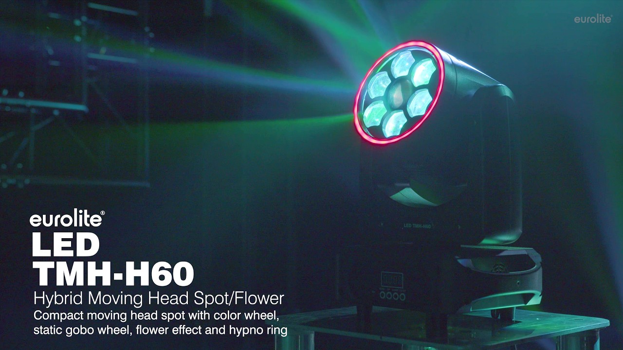EUROLITE LED TMH-H60 Hybrid Moving Head Spot/Flower