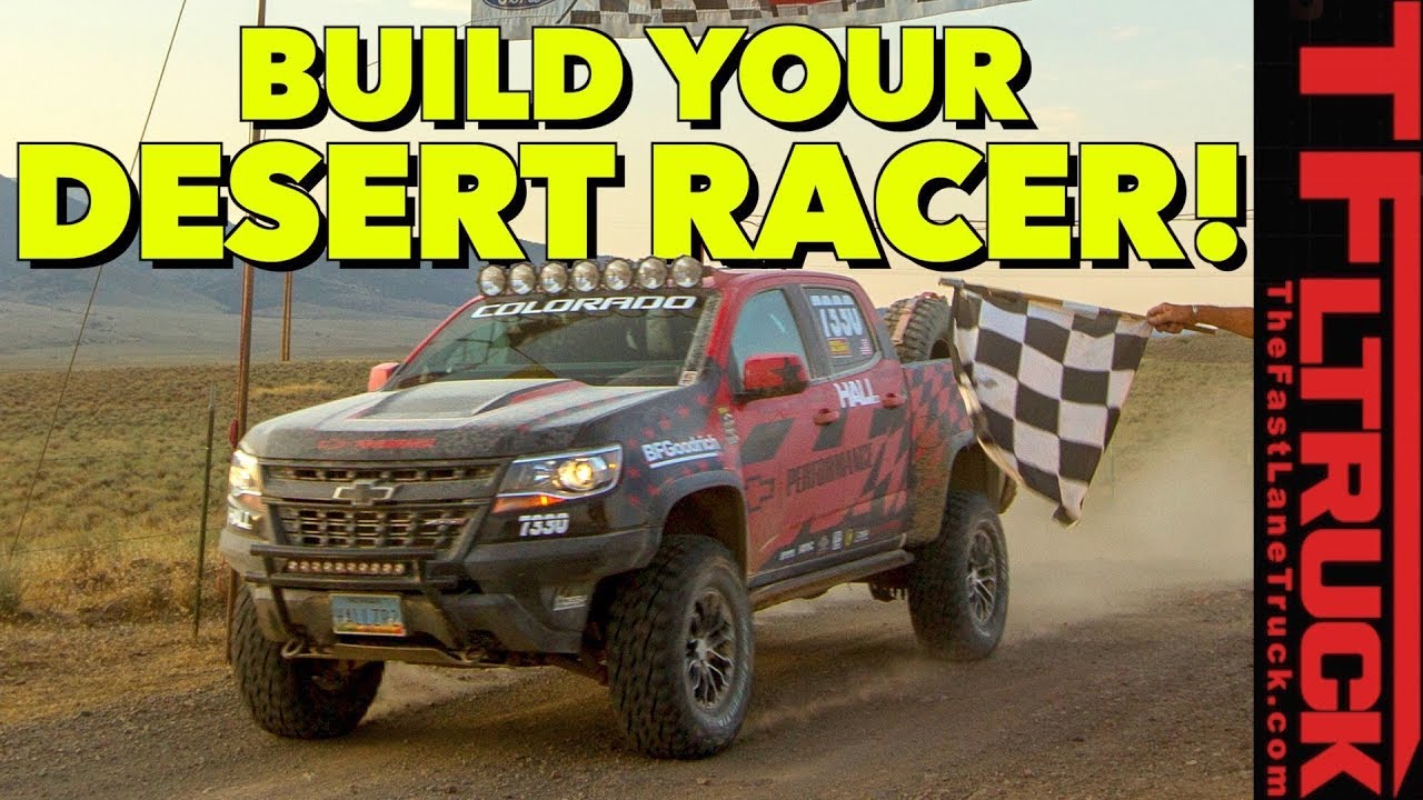 Turn a Chevy Colorado ZR2 Into an Off-Road Race Truck with $23,000 of Parts