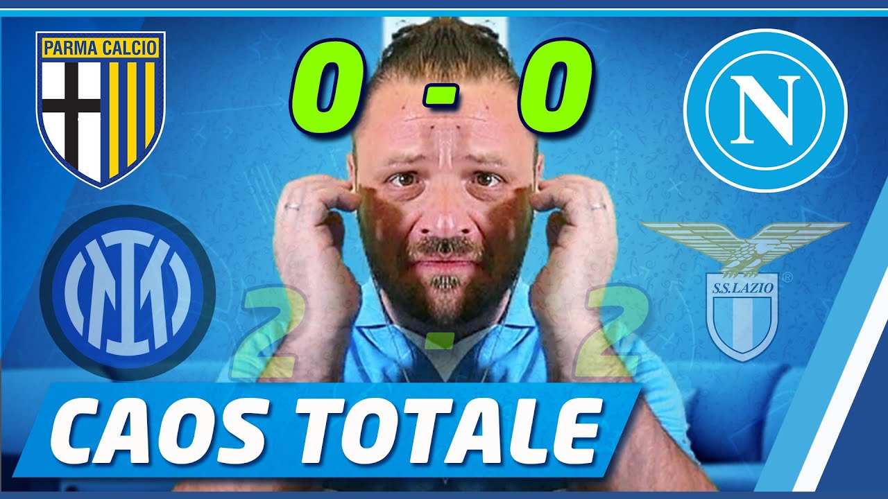 NON SI PUO SPIEGARE! 👀 REAZIONE LIVE #Parma #Napoli e #Inter #Lazio  🔵