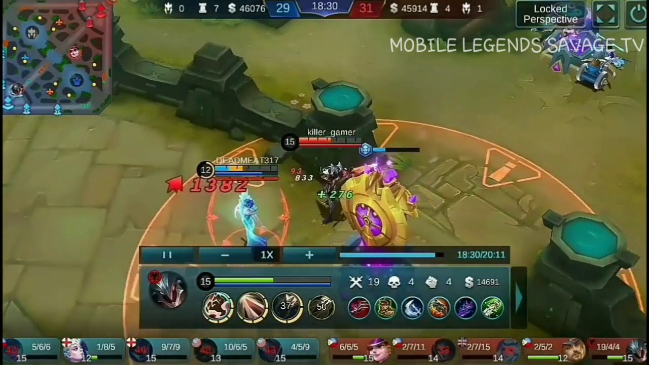 Mobile Legends - ARGUS TOP 7 SAVAGE! / Compilation Part 1 | 2018