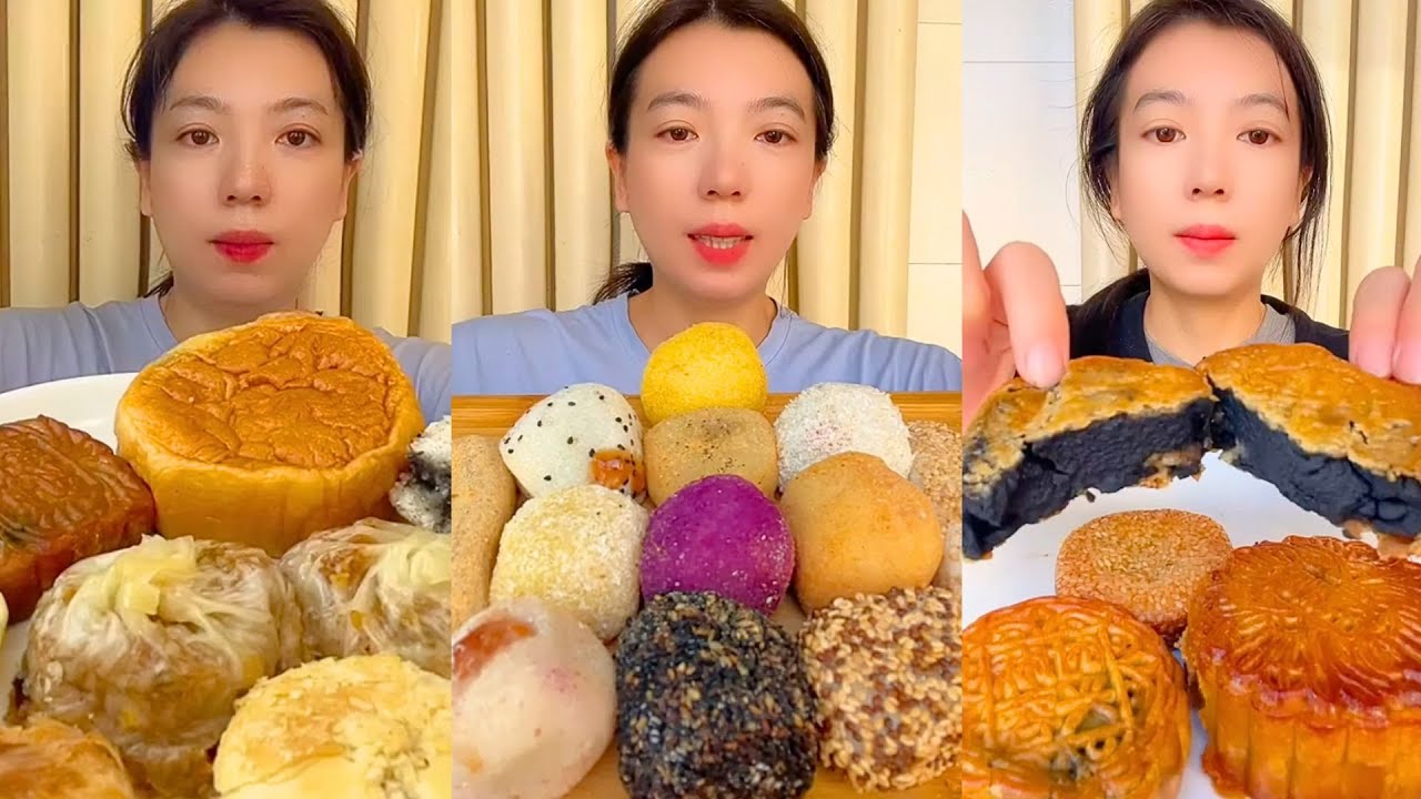 Traditional Chinese Homemade Food Eating Show | Buns Noodles & Desserts Mukbang #64
