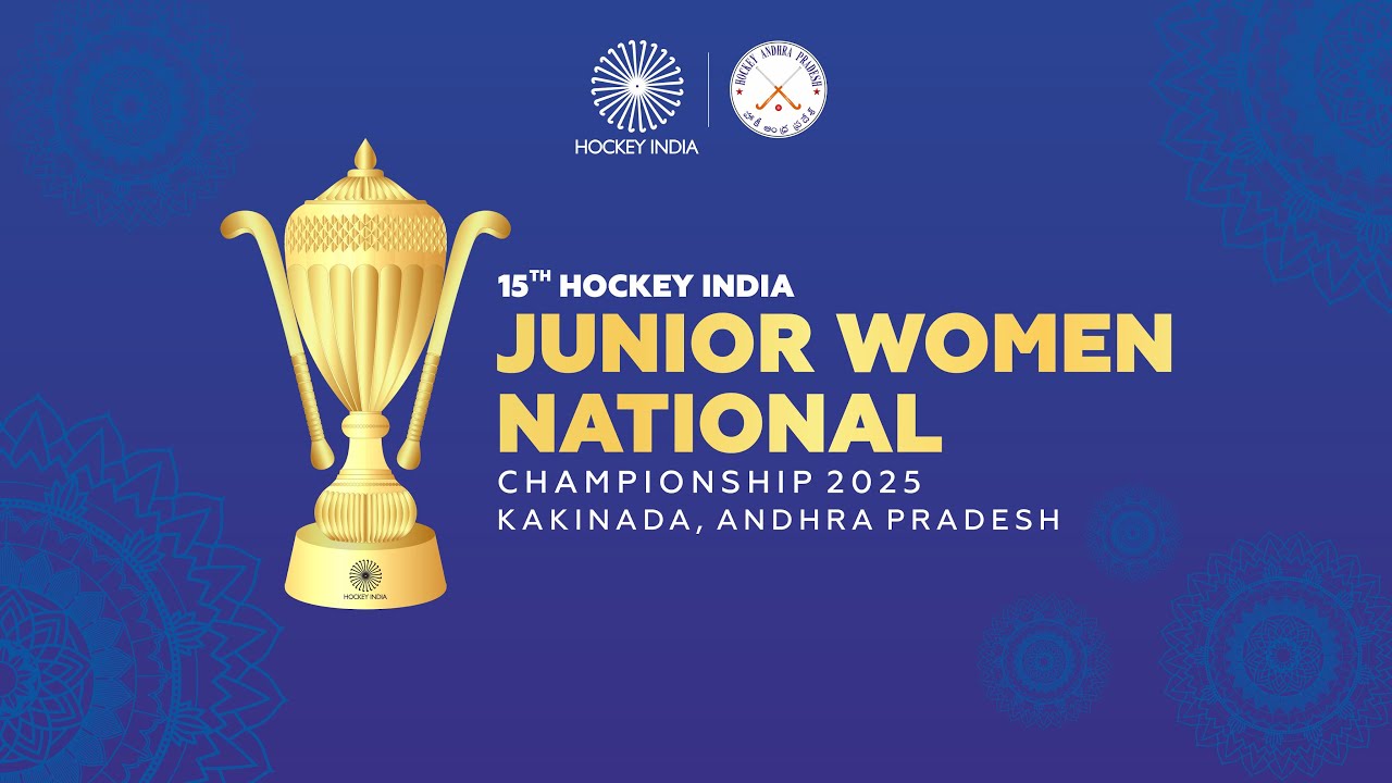 DAY -6 15TH HOCKEY INDIA JUNIOR WOMEN NATIONAL CHAMPIONSHIP 2025KAKINADA, ANDHRA PRADESH