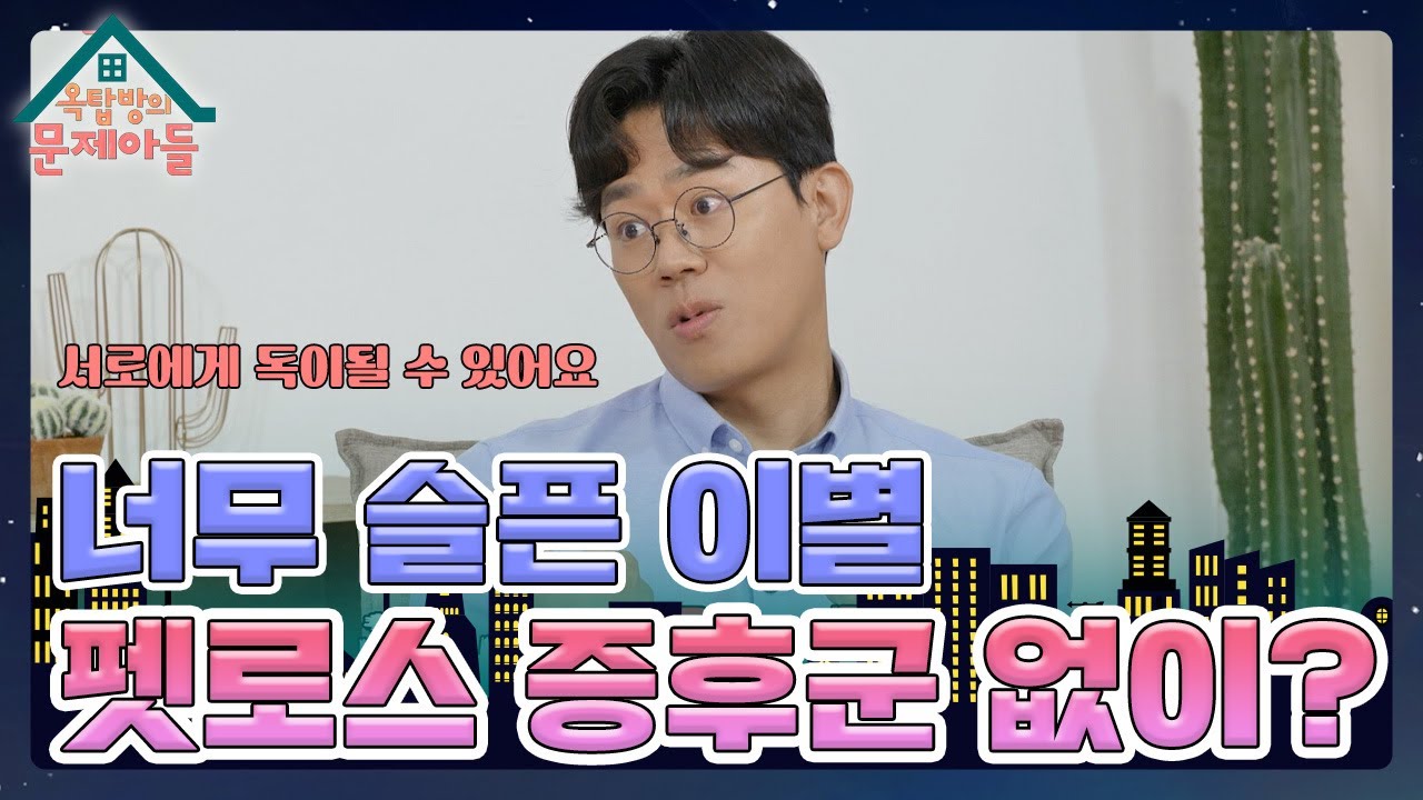 누구에게나 쉽지 않은 이별😥 펫로스 증후군 없이 잘 이별하는 방법은? [옥탑방의 문제아들/Problem Child in House] | KBS 231108 방송