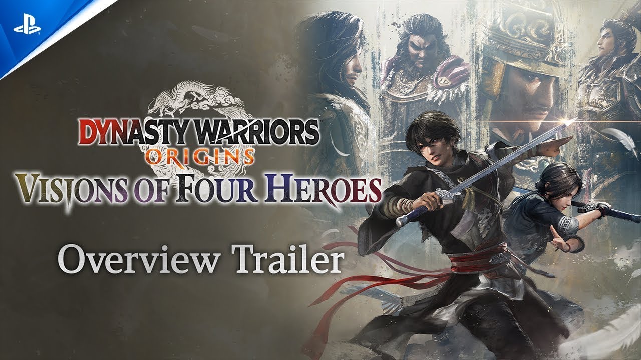 Dynasty Warriors: Origins - Visions of Four Heroes Overview Trailer | PS5 Games