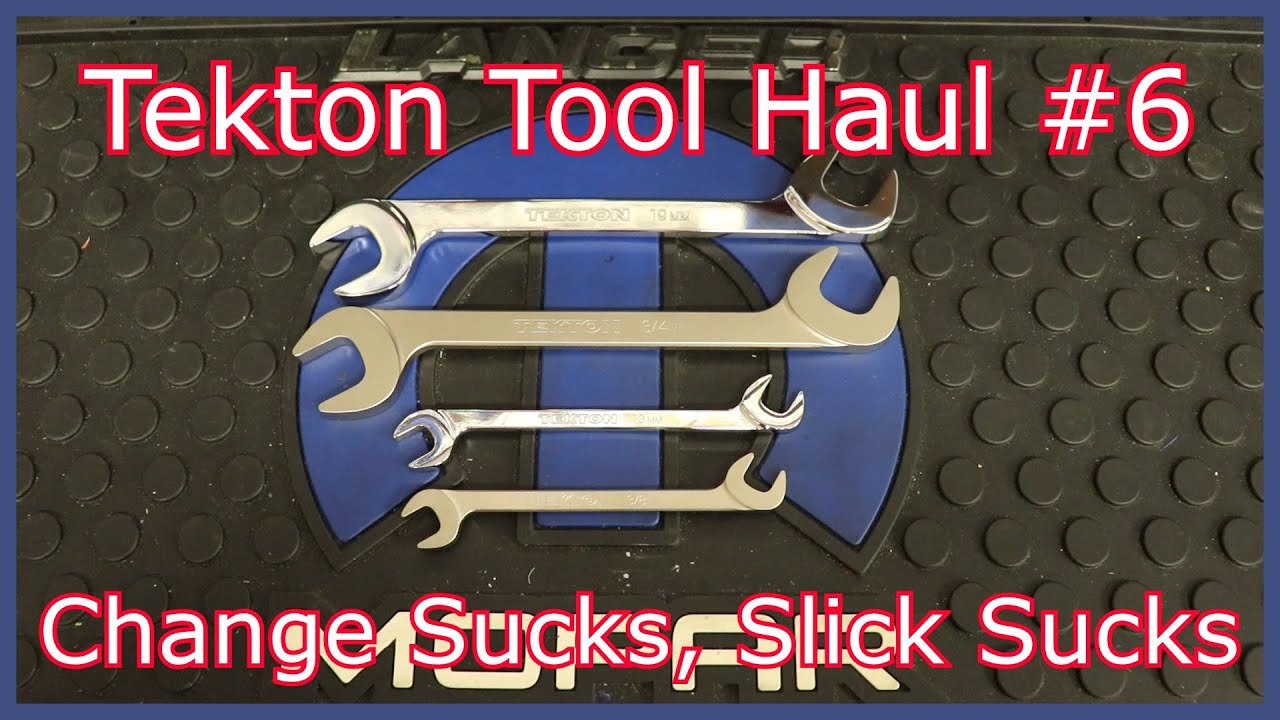 Tekton Tool Haul #6: Перемены — отстой, хитрость — отстой