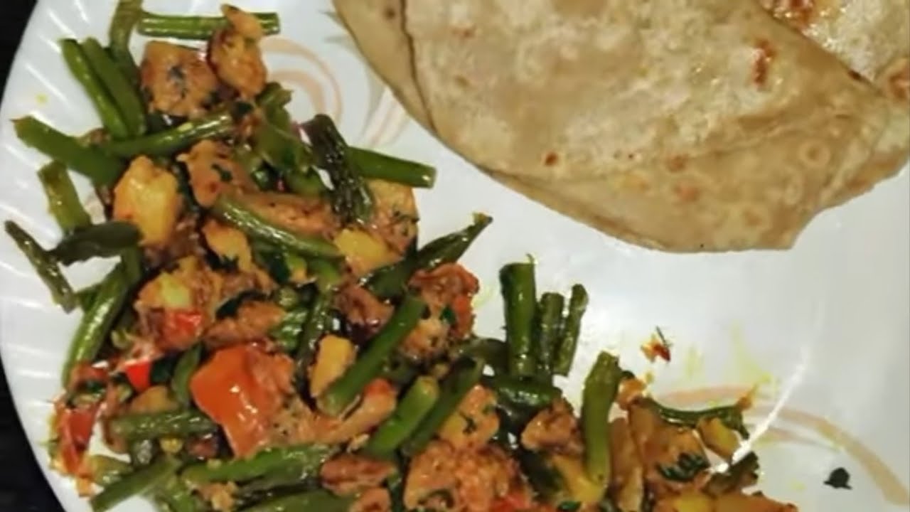 New style Aalu Beans ki tasty sabji 😋😍
