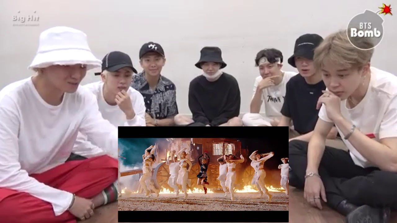 BTS reaction ALEXA 