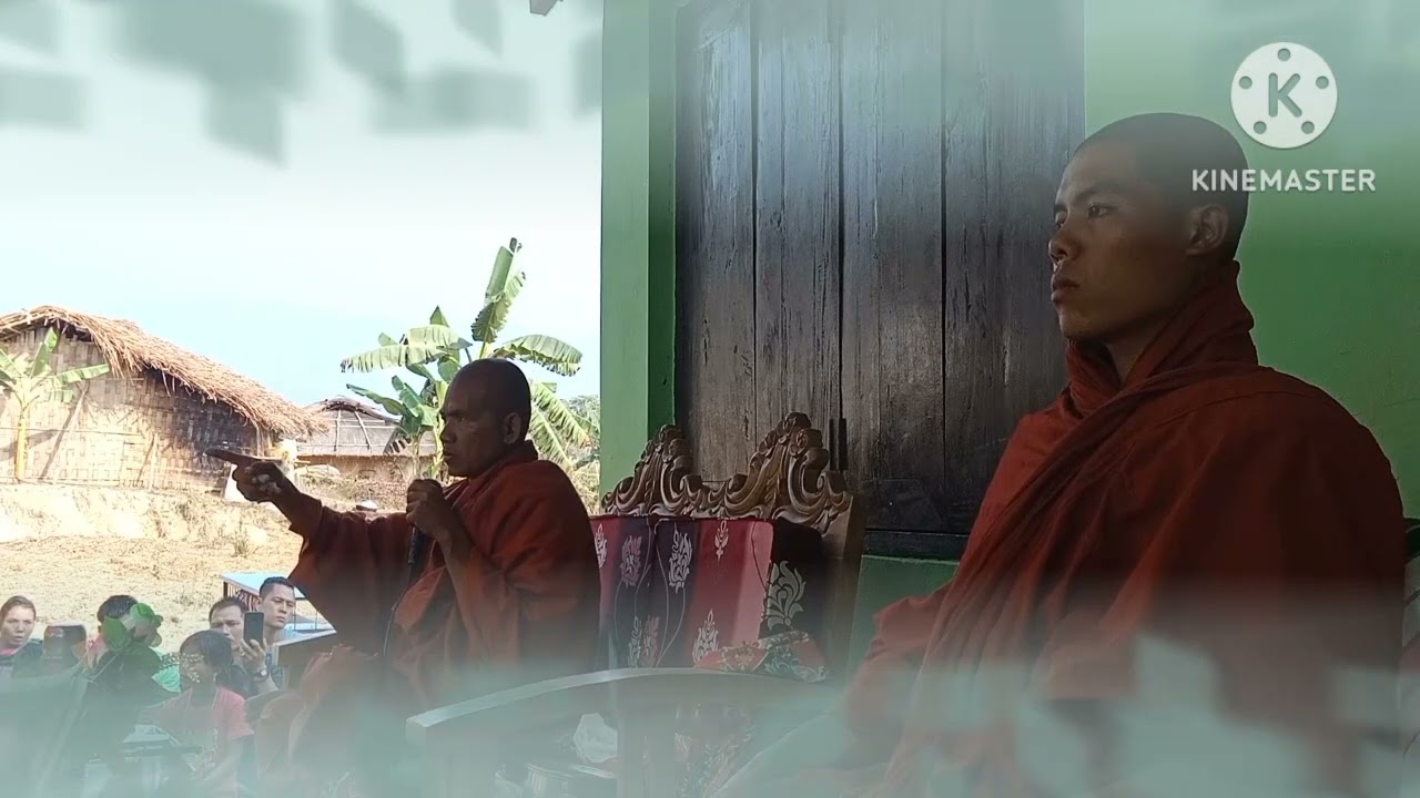 on 18th February 2024) Jhogasiddi bhante desna at Kamalak Sajek Bangladesh.