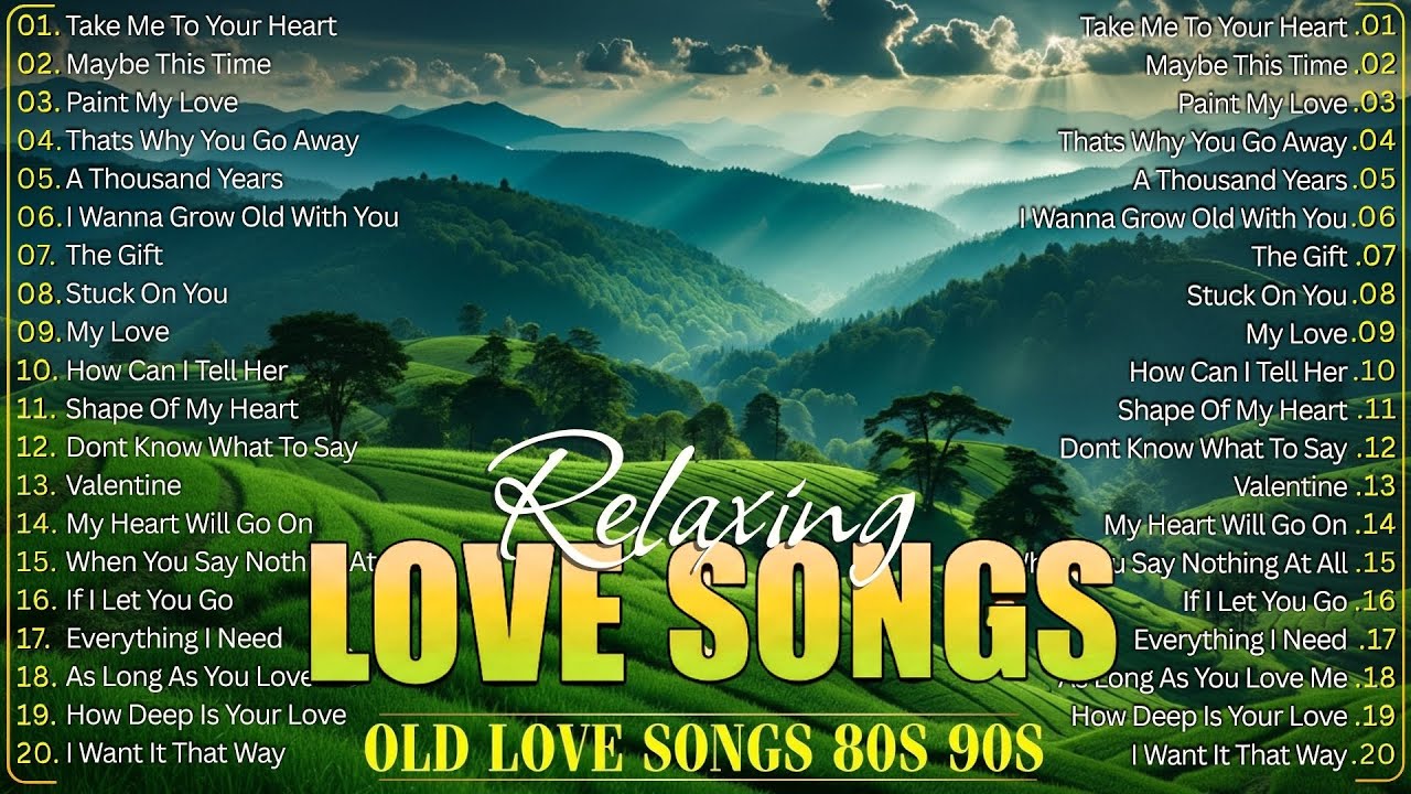 100 Timeless Love Songs ~ Old Greatest Love Songs of All Time 💕  Playlist Love Song Nonstop