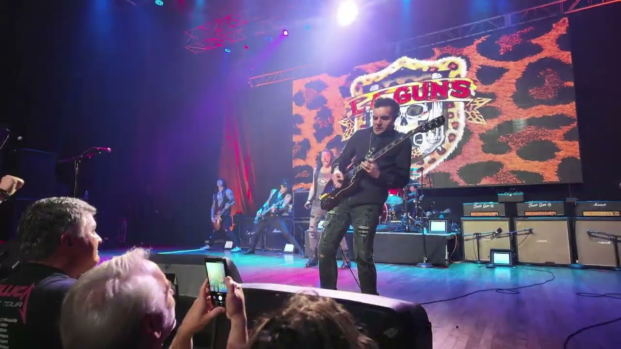 Peter Dankelson Rip & Tear Guitar Solo with L.A. Guns