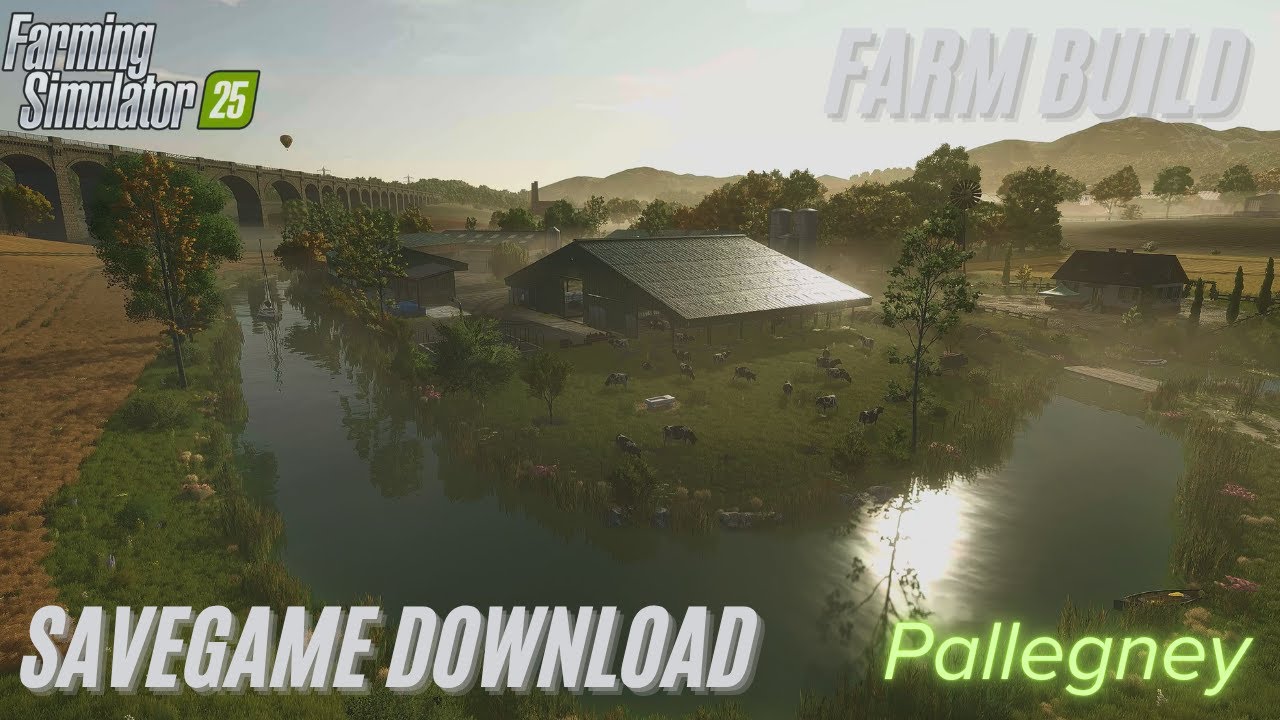 | Savegame Download | Pallegney | FS25 | PC |