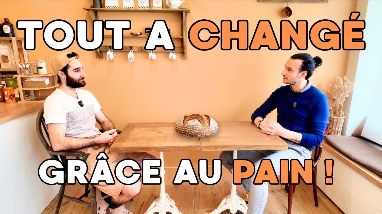 Il change de vie pour faire le pain de nos ancêtres !!
